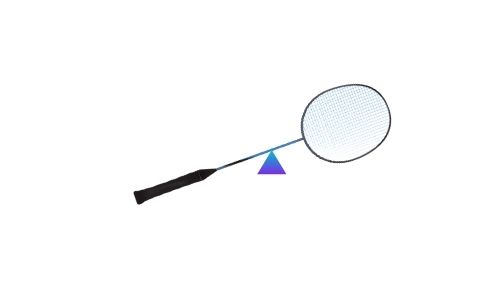 A badminton racket of head light balance
