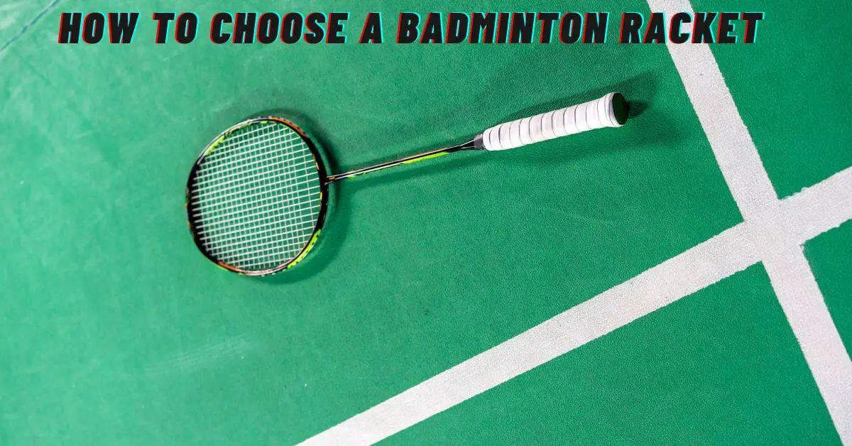 Optimism it can Ligation How to Choose a Badminton Racket - RACKET SPORTS.in