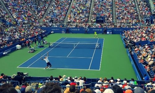 Hard court, the most popular tennis court