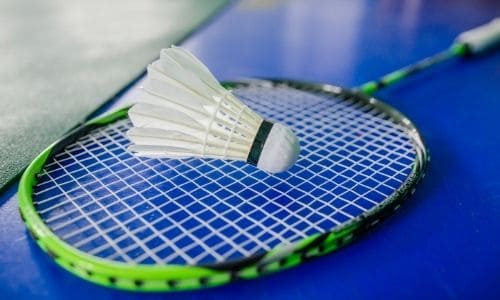 Badminton racket and shuttlecock, two key badminton equipment