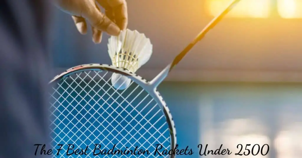 Reviews of the best badminton racket under 2500
