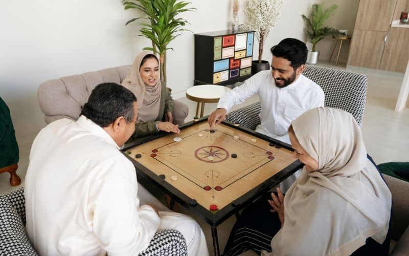 Carrom, one of the best indoor games to play at home
