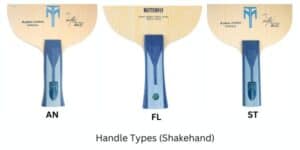 Blade Handle Types Top 21 Best Table Tennis Rackets to Buy in 2025 - RACKET SPORTS.in