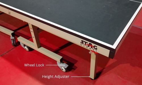 Undercarriage of the STAG Americas 16