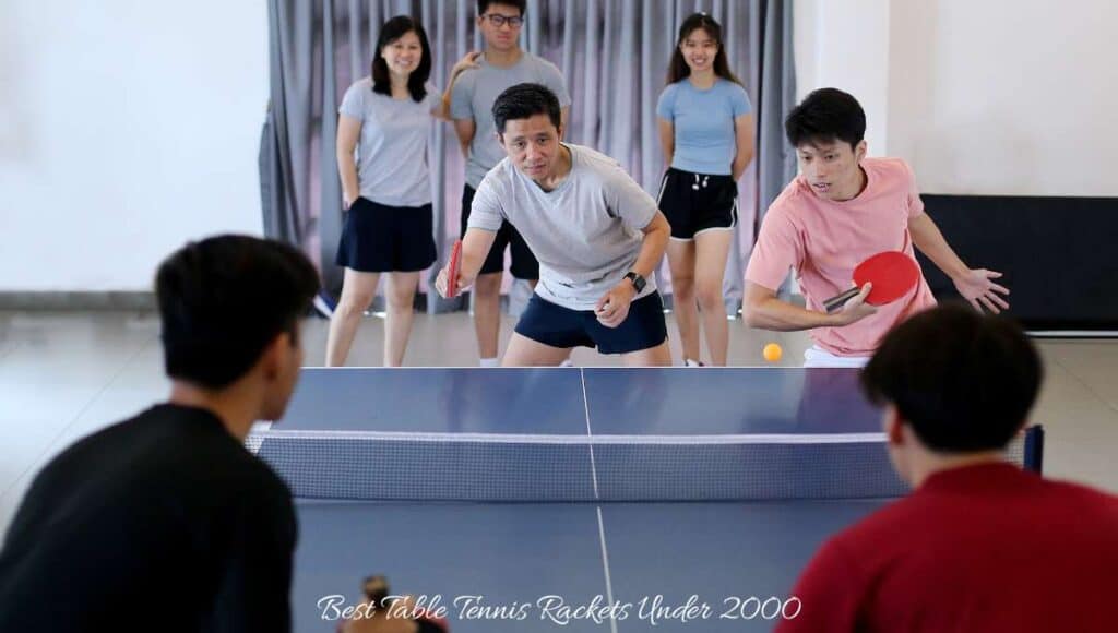 Reviews of the top 5 best table tennis rackets under 2000