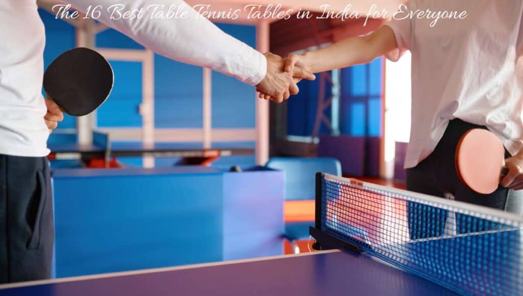 The 16 Best Table Tennis Tables in India (2024) for Everyone RACKET